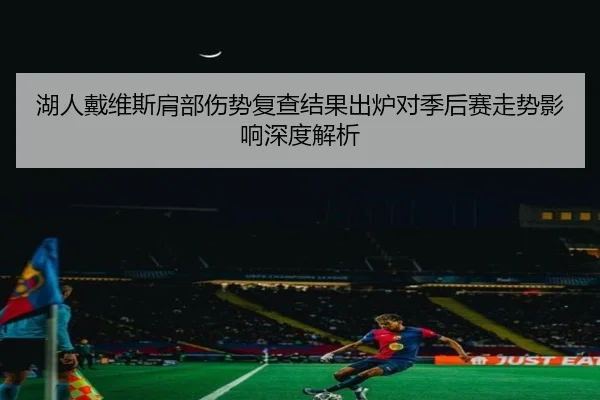 湖人戴维斯肩部伤势复查结果出炉对季后赛走势影响深度解析